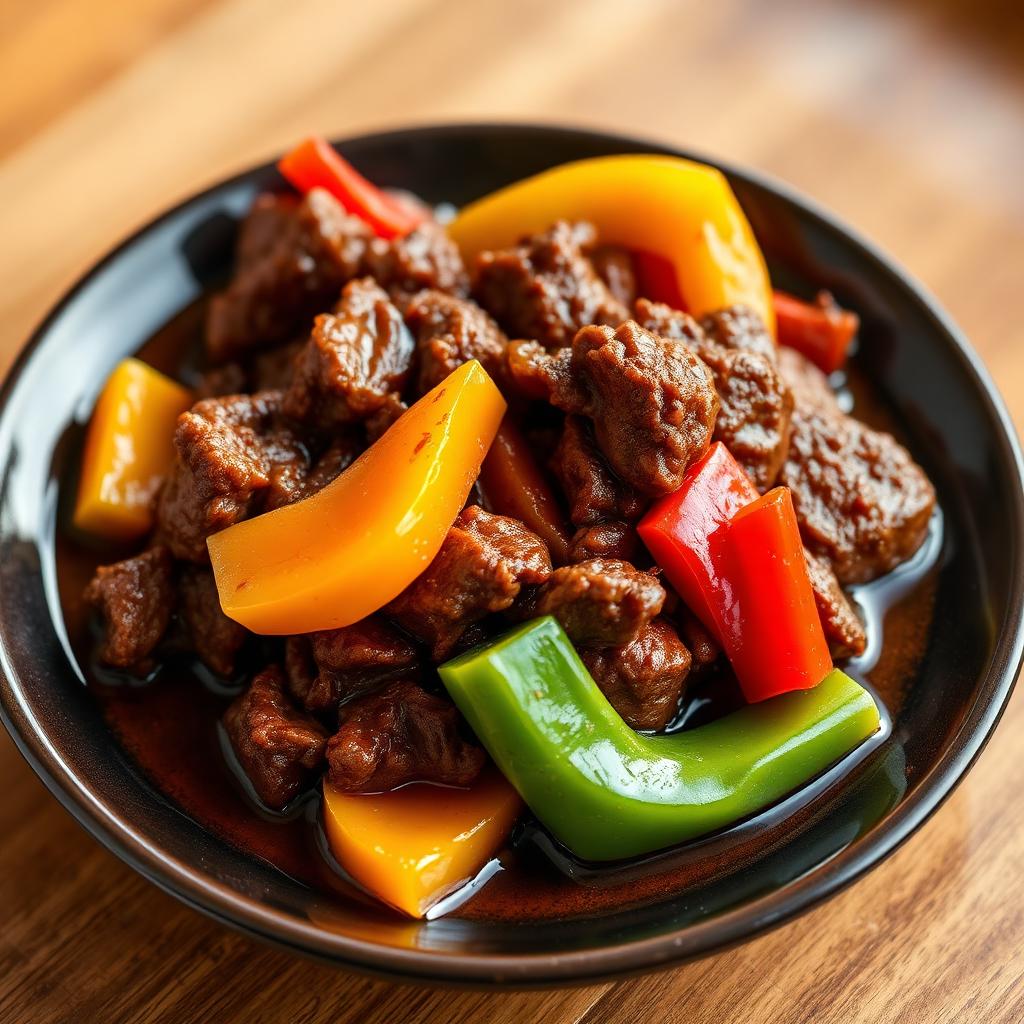 Peppered Beef